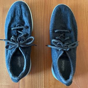 Allbirds Merino wool runners. Dark grey.